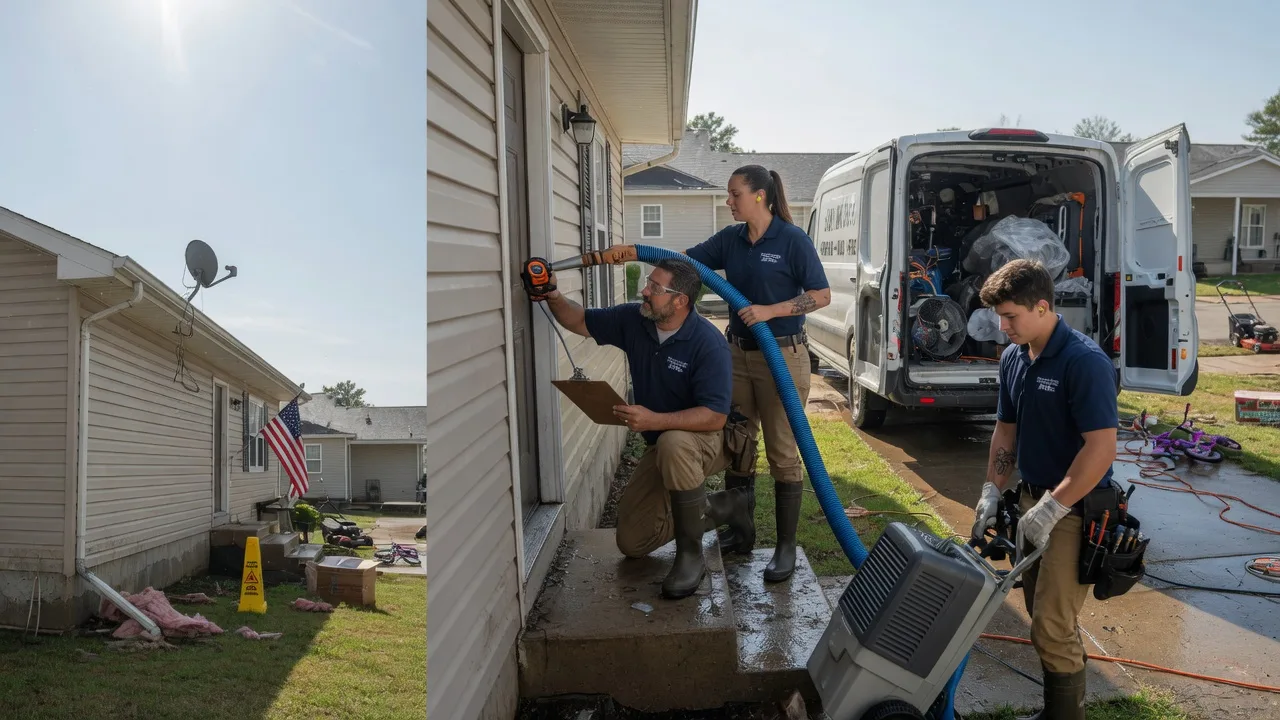 Ceiling Water Damage Restoration in Frannie, WY near me